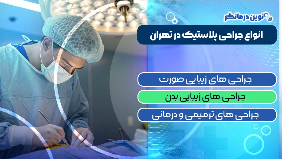 انواع جراحی پلاستیک در تهران