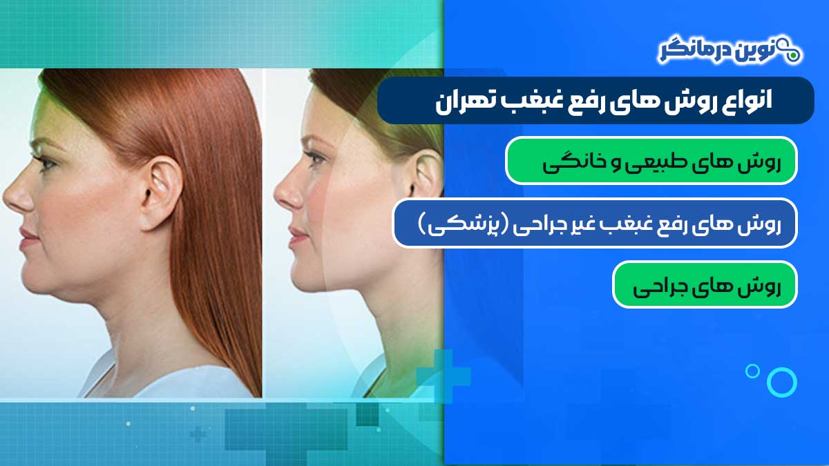 انواع روش‌ های رفع غبغب تهران