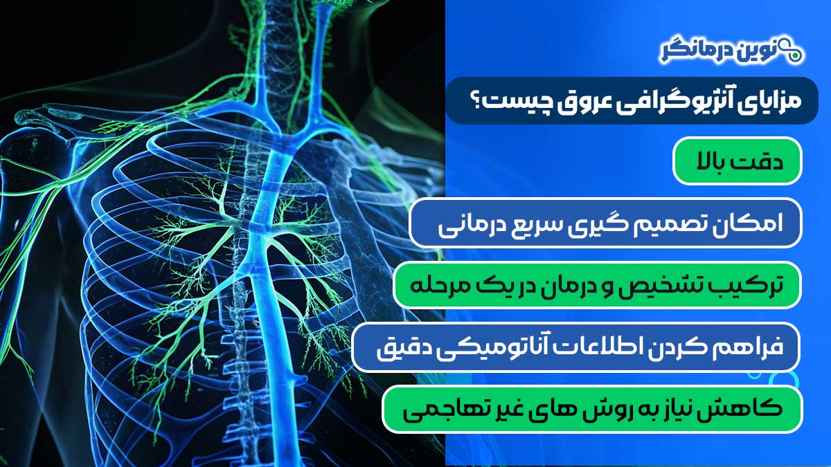مزایای آنژیوگرافی عروق چیست؟