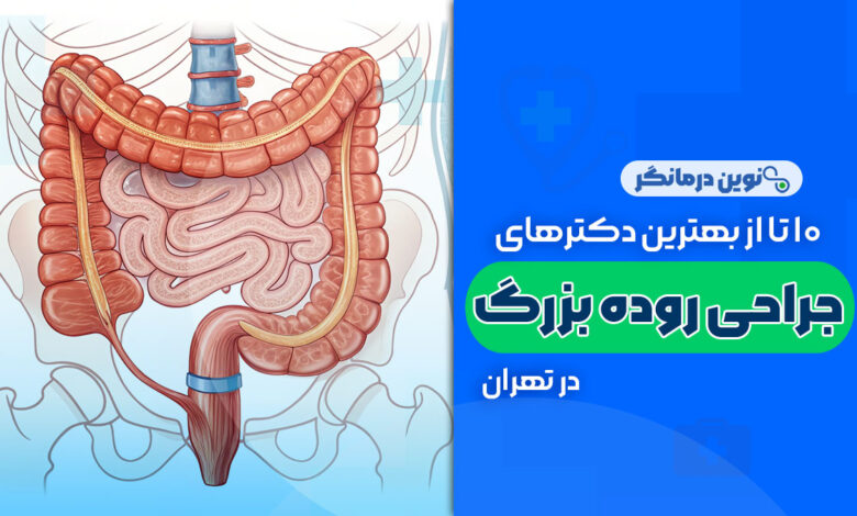 10 تا از بهترین دکترهای جراحی روده بزرگ در تهران