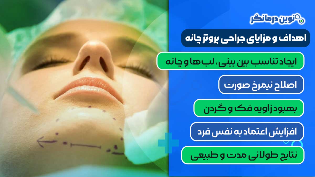 اهداف و مزایای جراحی پروتز چانه