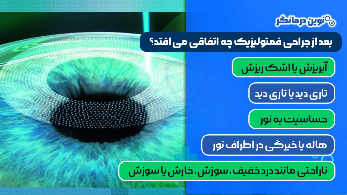 بعد از جراحی فمتولیزیک چه اتفاقی می افتد؟